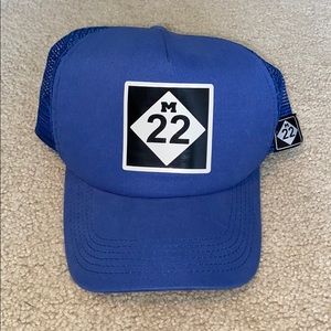 M22 ROYAL BLUE HAT!!